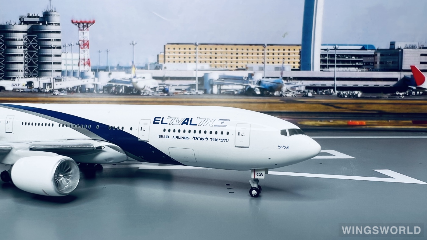 Geminijets 1:400 GJELY359 El Al 以色列航空 Boeing 777-200 4X-ECA