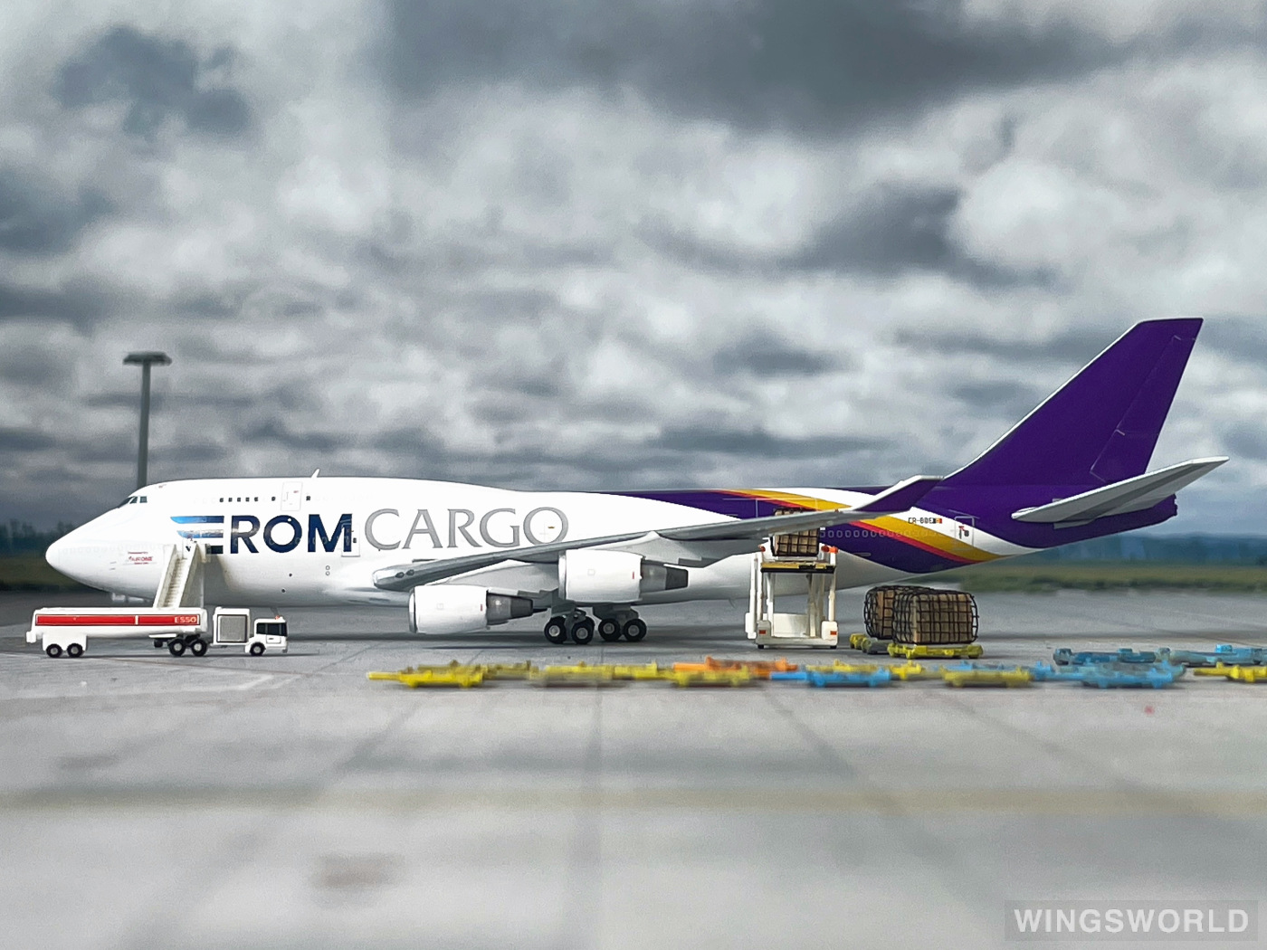 JC Wings 1:400 LH4261 Aerotranscargo 泛航货运航空 Boeing 747-400 ER-BBE