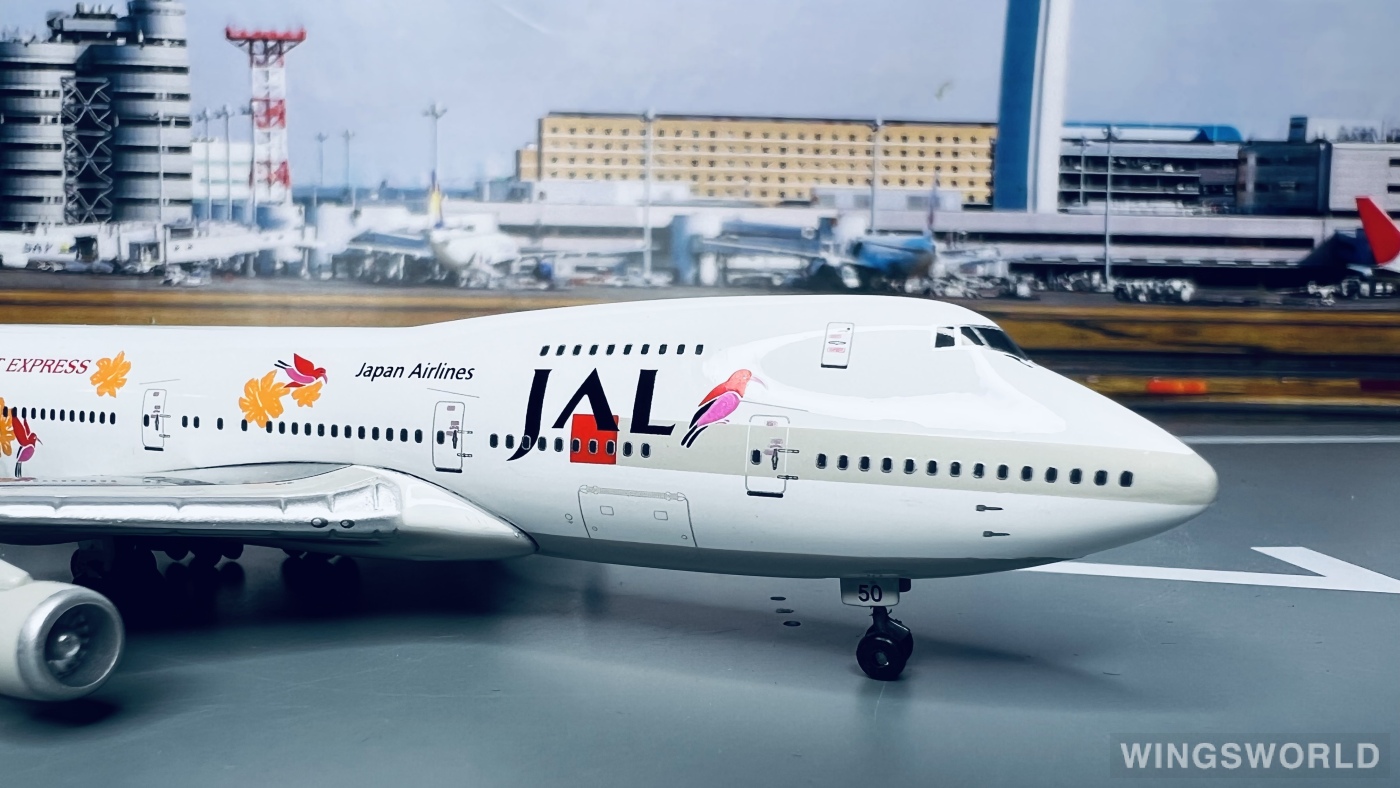 Phoenix 1:400 PHJA8150 Japan Airlines 日本航空 Boeing 747-200 JA8150