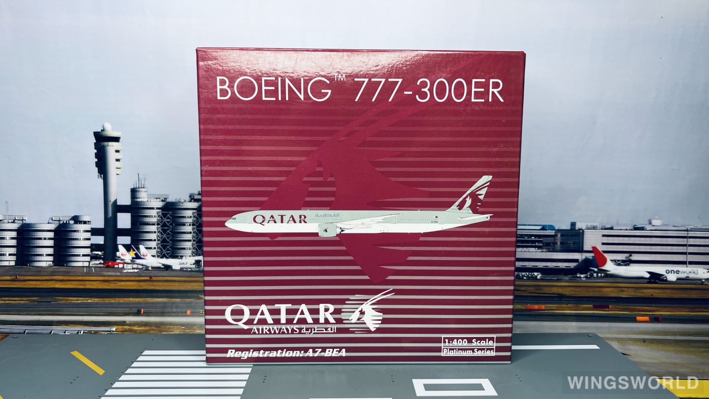 Phoenix 1:400 PH10888 Qatar 卡塔尔航空 Boeing 777-300 A7-BEA