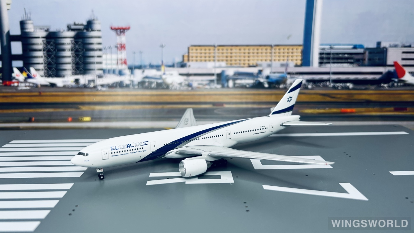 Geminijets 1:400 GJELY359 El Al 以色列航空 Boeing 777-200 4X-ECA