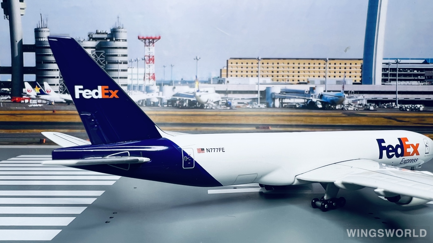 Geminijets 1:400 GJFDX754 FedEx 联邦快递 Boeing 777F N777FE