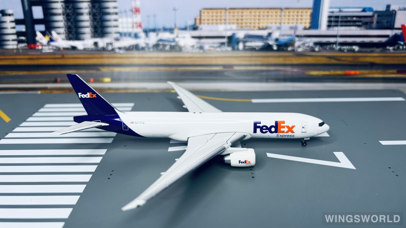 Geminijets 1:400 GJFDX754 FedEx 联邦快递 Boeing 777F N777FE