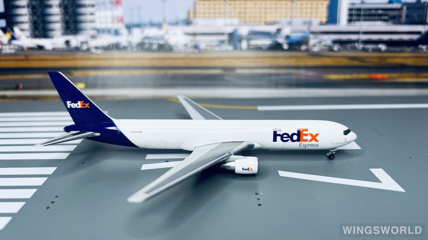 Geminijets 1:400 GJFDX1348 FedEx 联邦快递 Boeing 767-300 N101FE