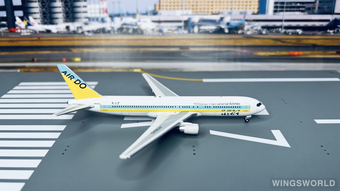 Geminijets 1:400 70738 Air Do 北海道国际航空 Boeing 767-300 JA98AD