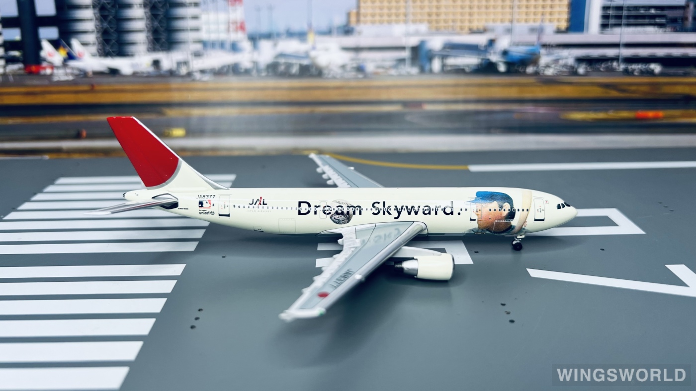 AeroClassics 1:400 BB4-2007-XX Japan Airlines 日本航空 Airbus A300-600 JA8377