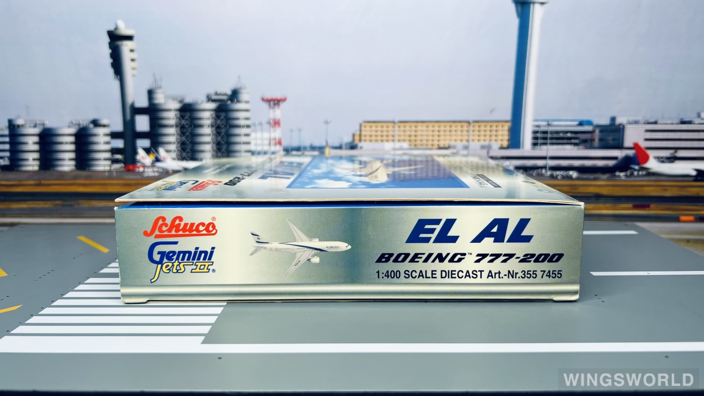 Geminijets 1:400 GJELY359 El Al 以色列航空 Boeing 777-200 4X-ECA
