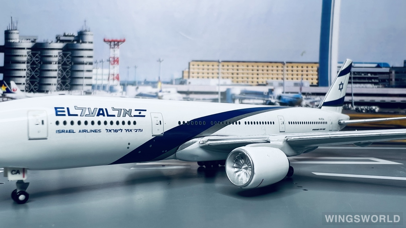 Geminijets 1:400 GJELY359 El Al 以色列航空 Boeing 777-200 4X-ECA