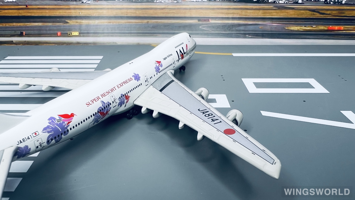 Phoenix 1:400 Boeing 747-200 Japan Airlines 日本航空PHJA8141