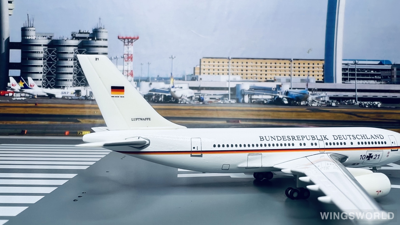 Herpa 1:400 561242 Luftwaffe 德国空军 Airbus A310-300 10+21