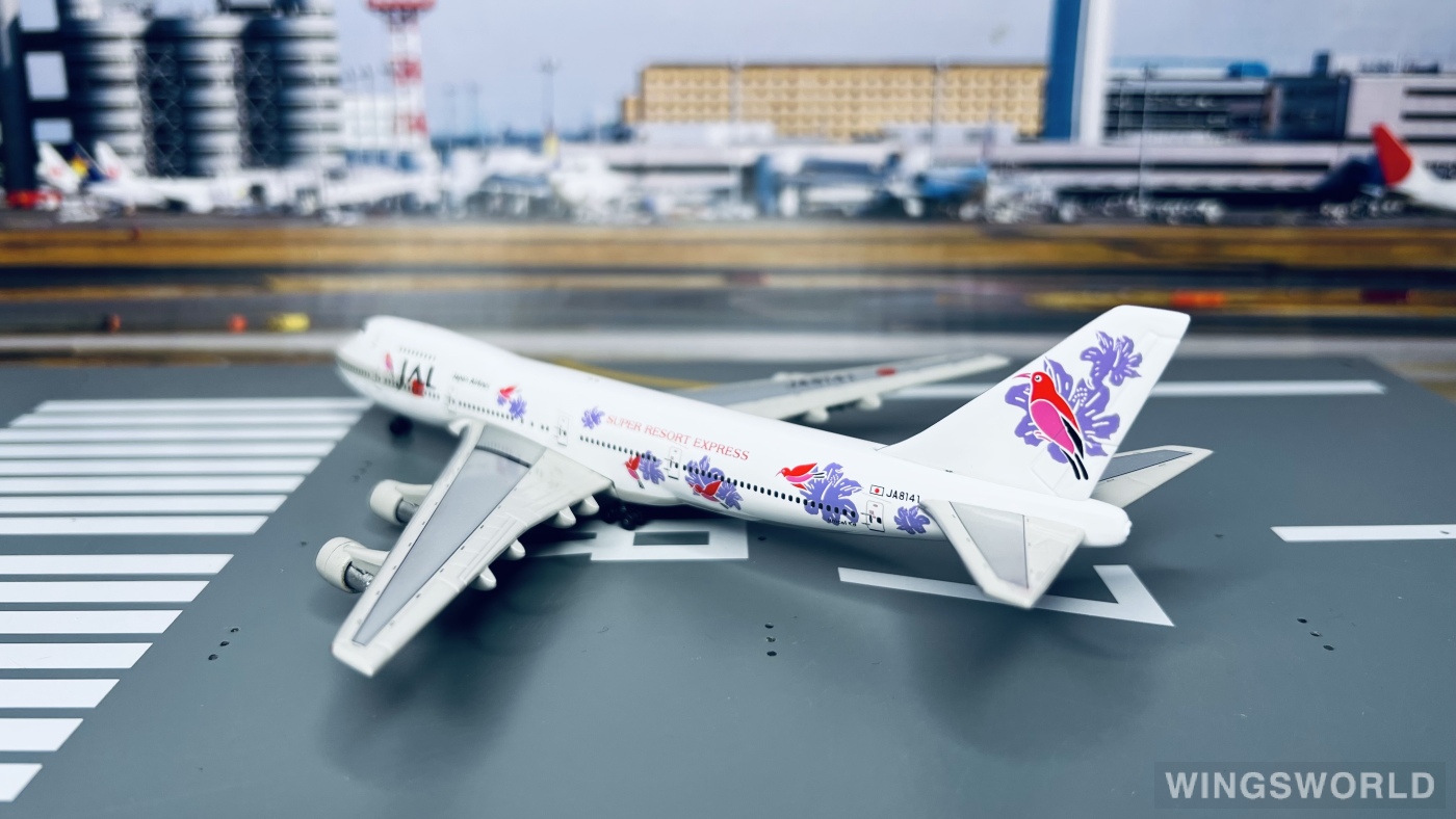 Phoenix 1:400 Boeing 747-200 Japan Airlines 日本航空PHJA8141