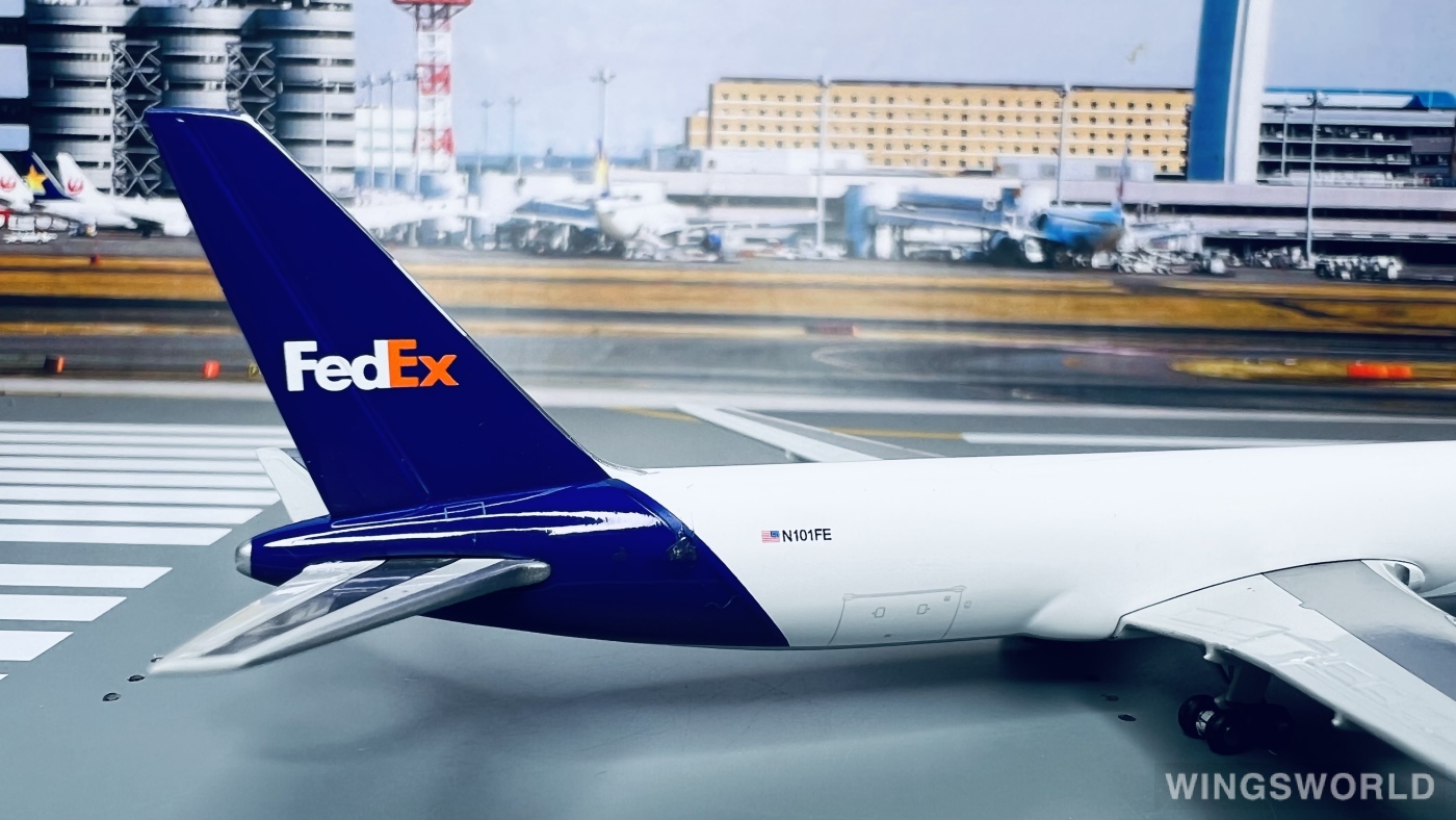 Geminijets 1:400 GJFDX1348 FedEx 联邦快递 Boeing 767-300 N101FE