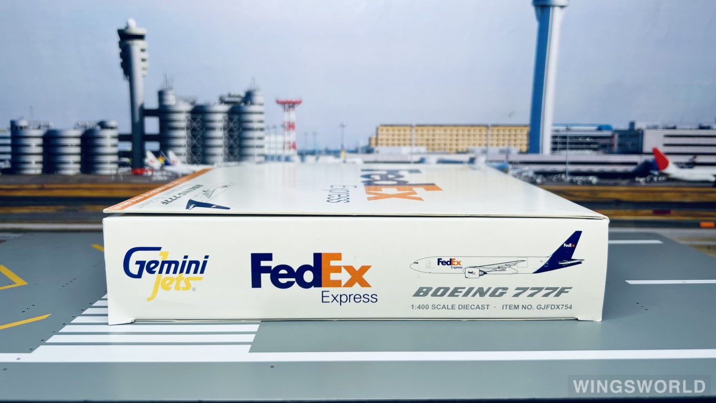 Geminijets 1:400 GJFDX754 FedEx 联邦快递 Boeing 777F N777FE