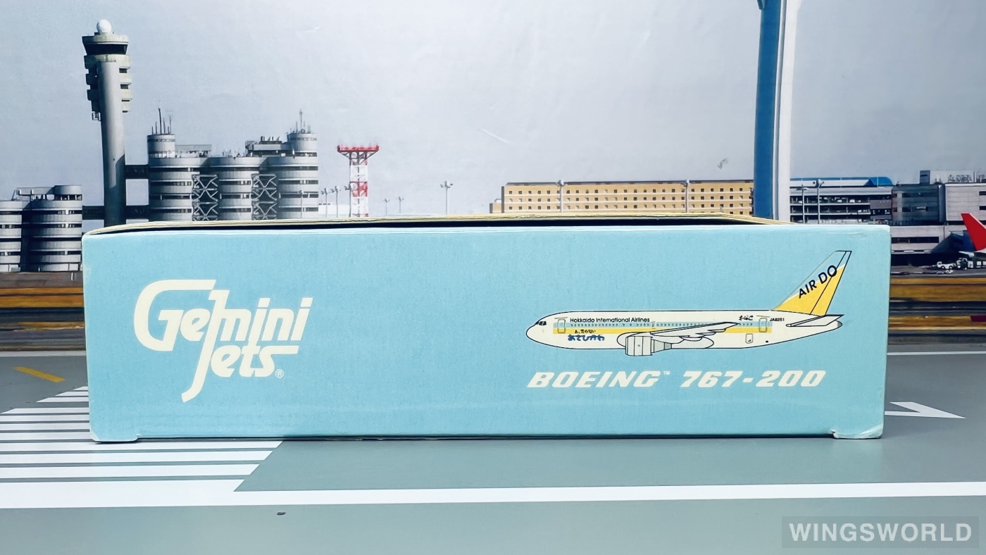 Geminijets 1:400 GJADO593 Air Do 北海道国际航空 Boeing 767-200 JA8251