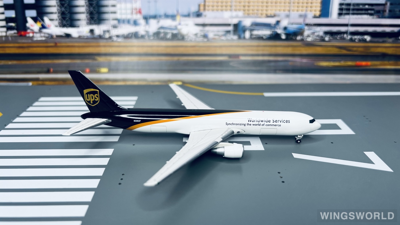 Phoenix 1:400 PHN308UP UPS 联合包裹公司 Boeing 767-300 N308UP