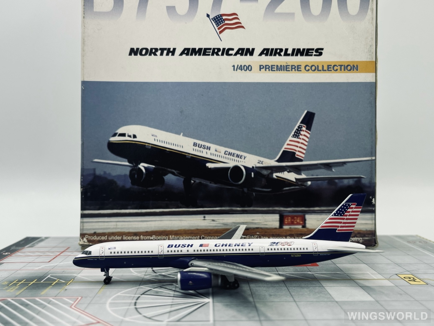 Dragon Models 1:400 55450 North American Airlines Boeing 757-200 N750NA