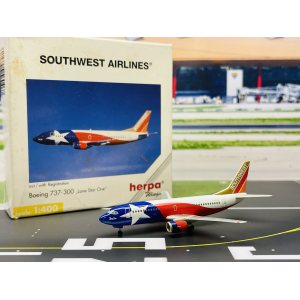 Southwest Airlines 美国西南航空 Boeing 737-300 N352SW 孤星一号 560467 Herpa 1:400
