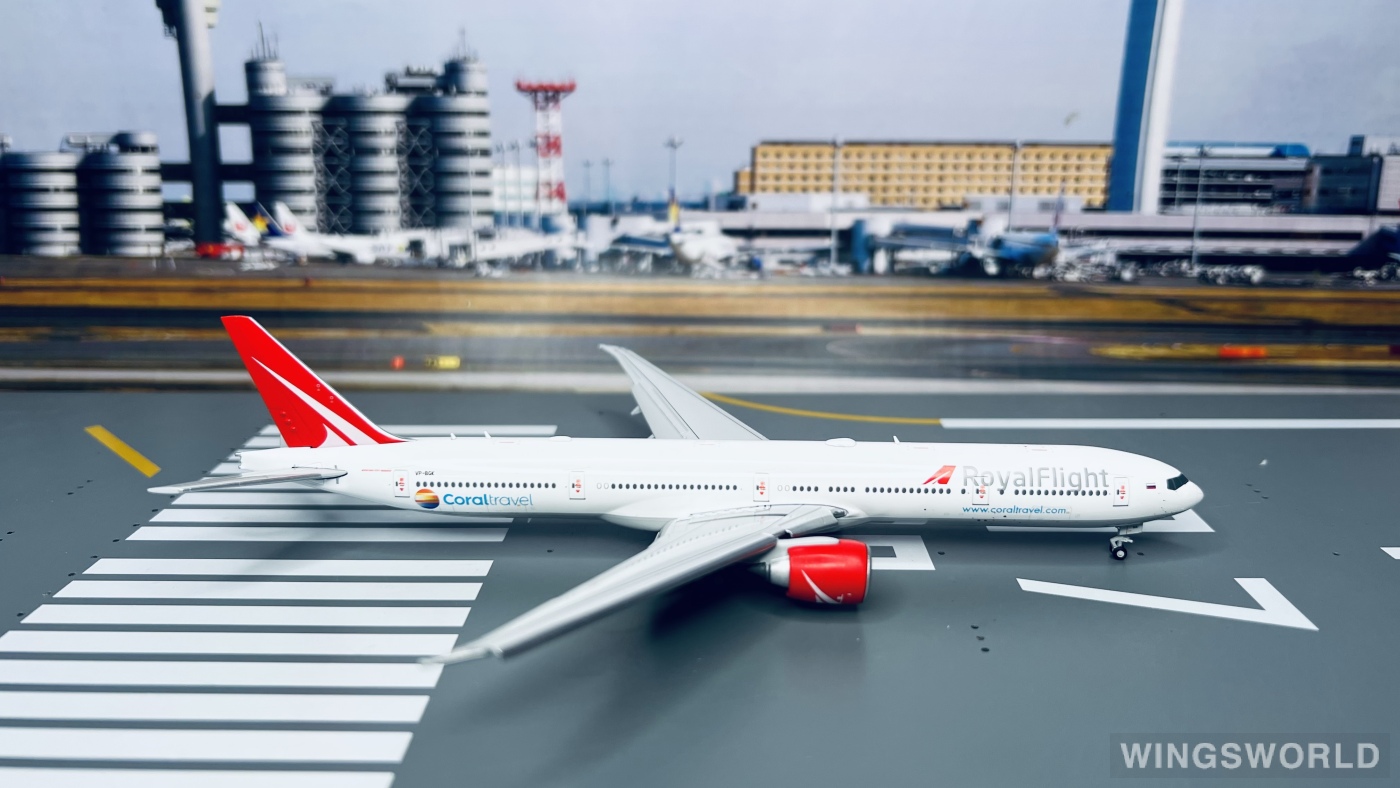 JC Wings 1:400 LH4259A Royal Flight 俄罗斯皇家航空 Boeing 777-300ER VP-BGK