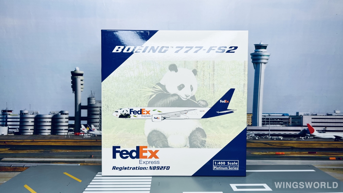 Phoenix 1:400 PH10580 FedEx 联邦快递 Boeing 777F N892FD