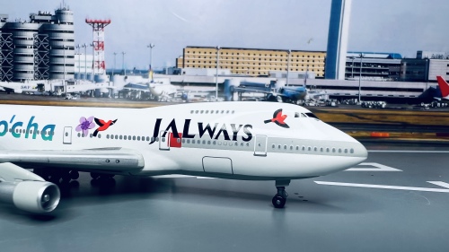 Dragon Models 1:400 Boeing 747-200 Japan Airlines 日本航空