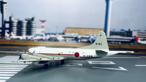 JASDF 日本航空自卫队 Lockheed P-3 9151 第51航空队 厚木基地 2012观舰式 JM22031 Hogan 1:200