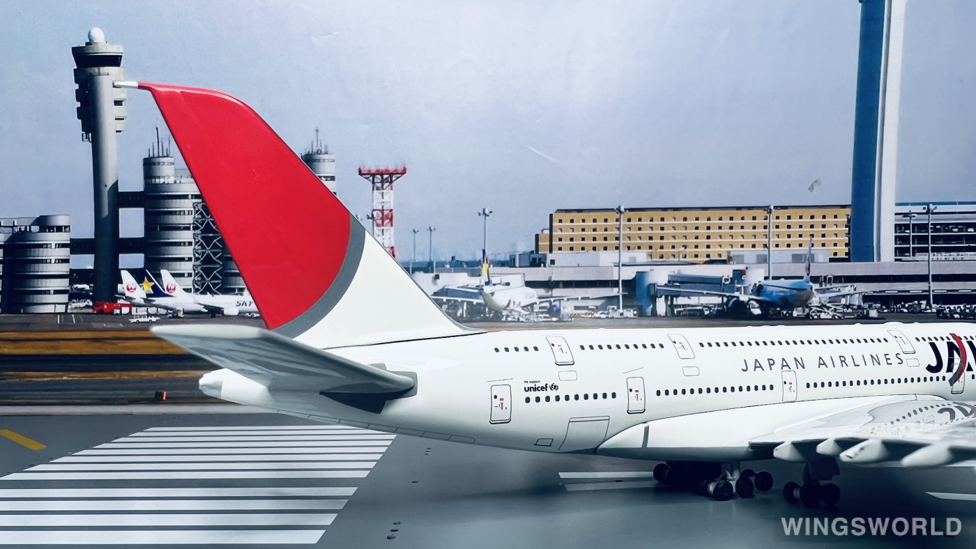 Magic 1:400 16023 Japan Airlines 日本航空 Airbus A380-800 