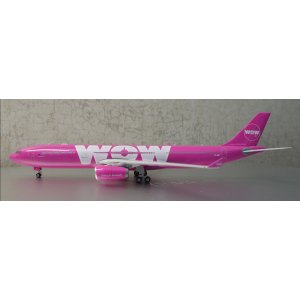 WOW air 沃奥航空 Airbus A330-300 TF-GAY  PH11281 Phoenix 1:400