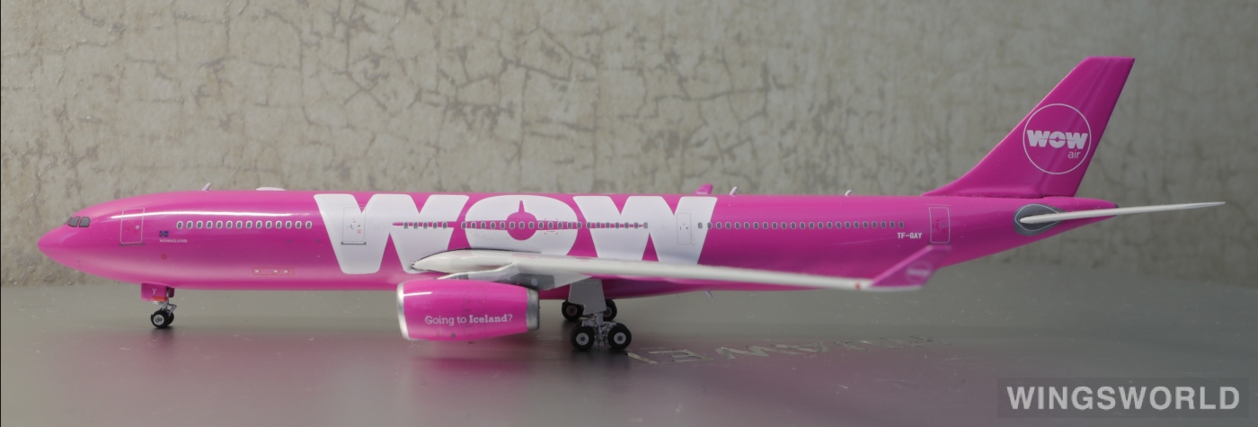 Phoenix 1:400 PH11281 WOW air 沃奥航空 Airbus A330-300 TF-GAY