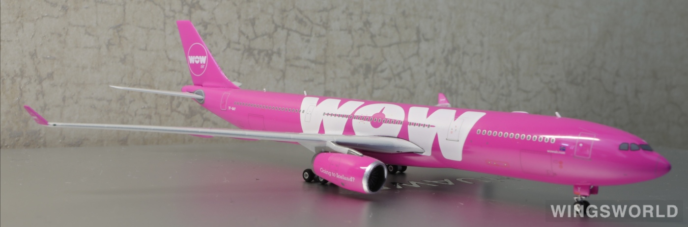 Phoenix 1:400 PH11281 WOW air 沃奥航空 Airbus A330-300 TF-GAY
