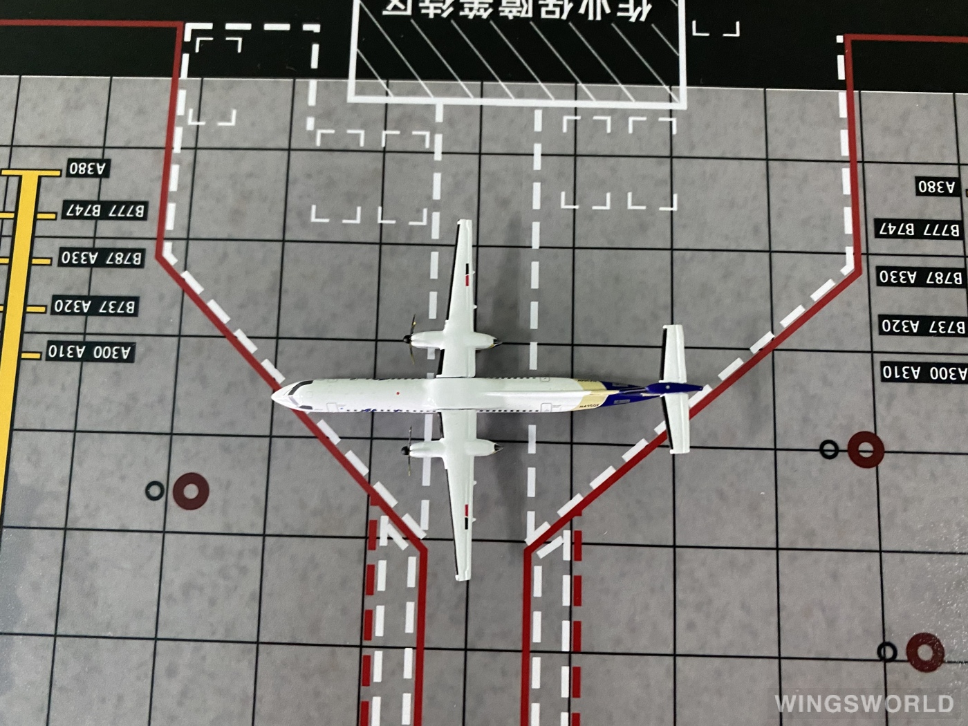 Geminijets 1:400 GJASA2027 Alaska Airlines 阿拉斯加航空 Bombardier Dash 8-400 N435QX