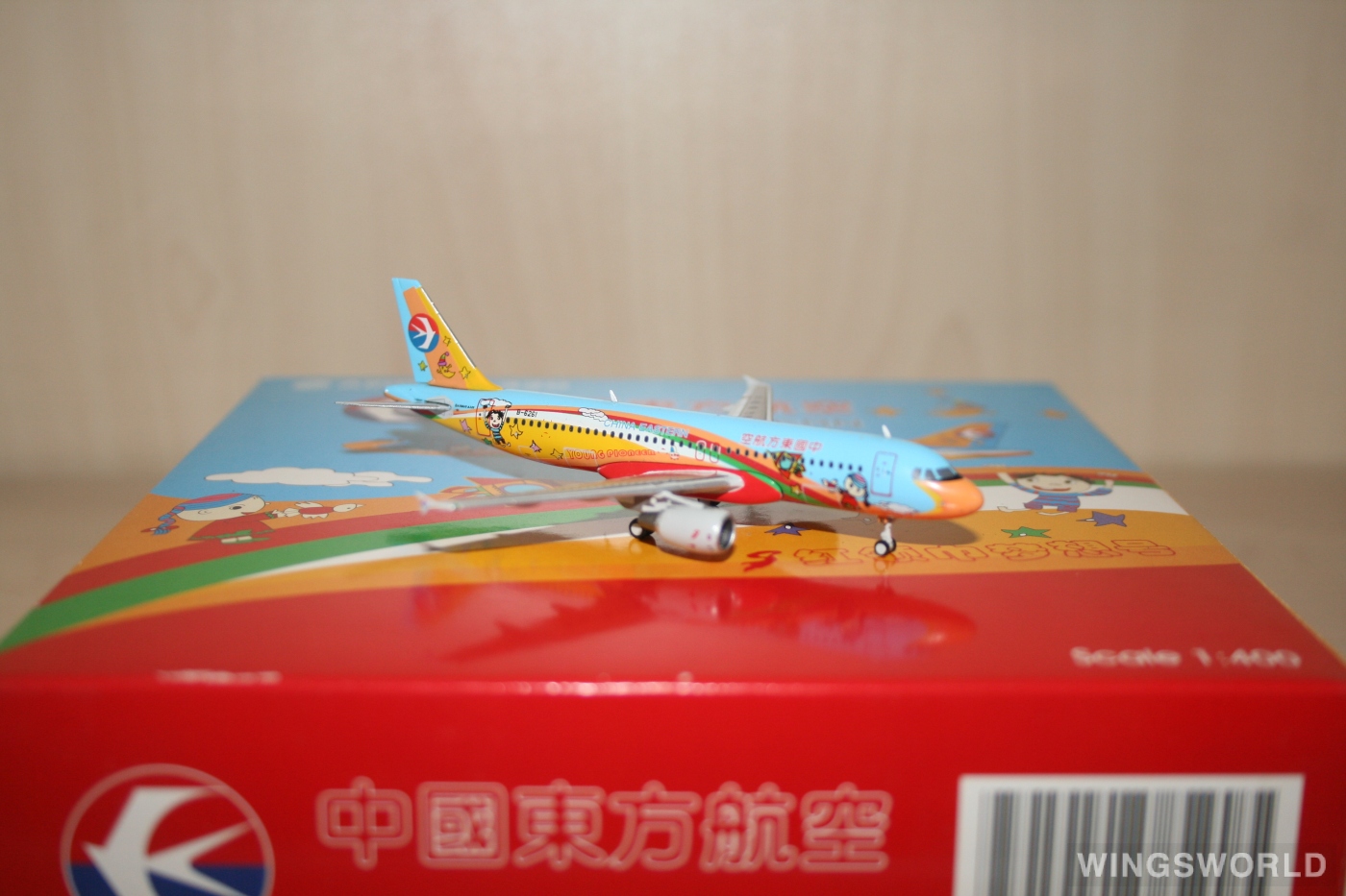 JC Wings 1:400 XX4375 China Eastern 中国东方航空 Airbus A320 B-6261