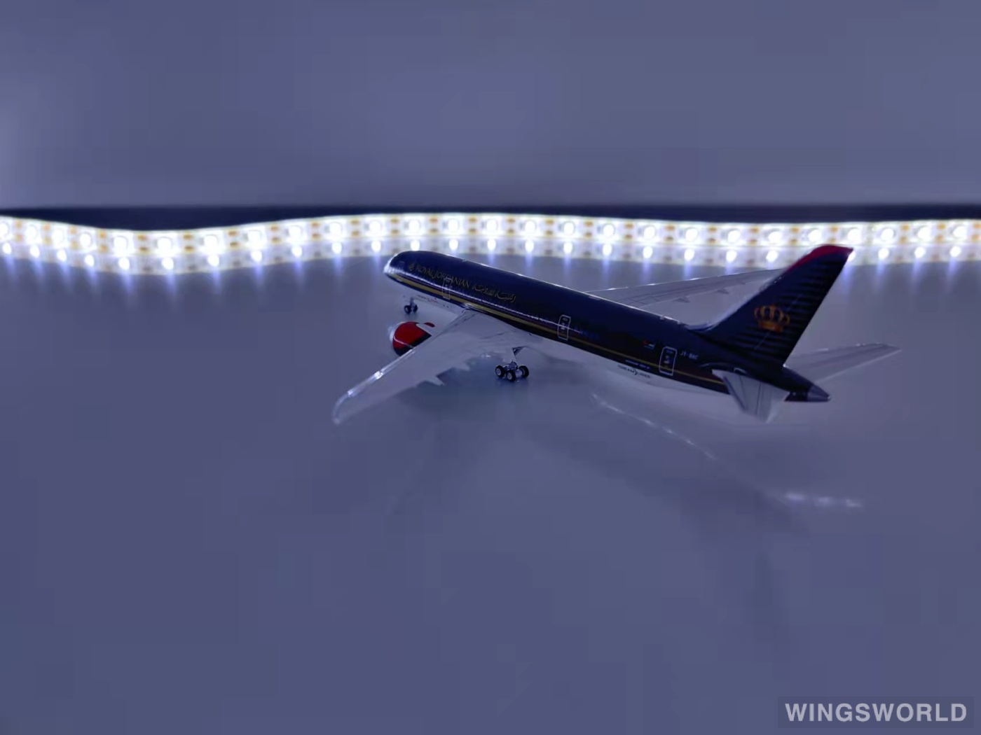 Geminijets 1:400 GJRJA1976 Royal Jordanian Airlines 皇家约旦航空 Boeing 787-8 JY-BAC