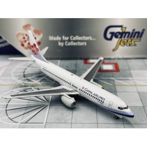 China Airlines 中华航空 Boeing 737-800 B-18608 1997s colors.  GJCAL124 Geminijets 1:400
