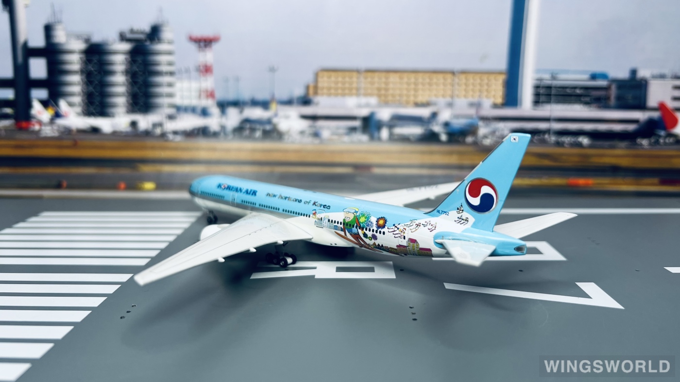 Phoenix 1:400 PH10469 Korean Air 大韩航空 Boeing 777-200 HL7752