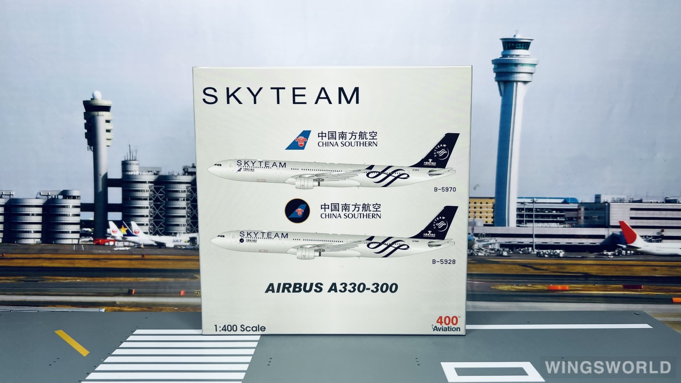 Aviation400 1:400 AV4078 China Southern 中国南方航空 Airbus A330-300 B-5970