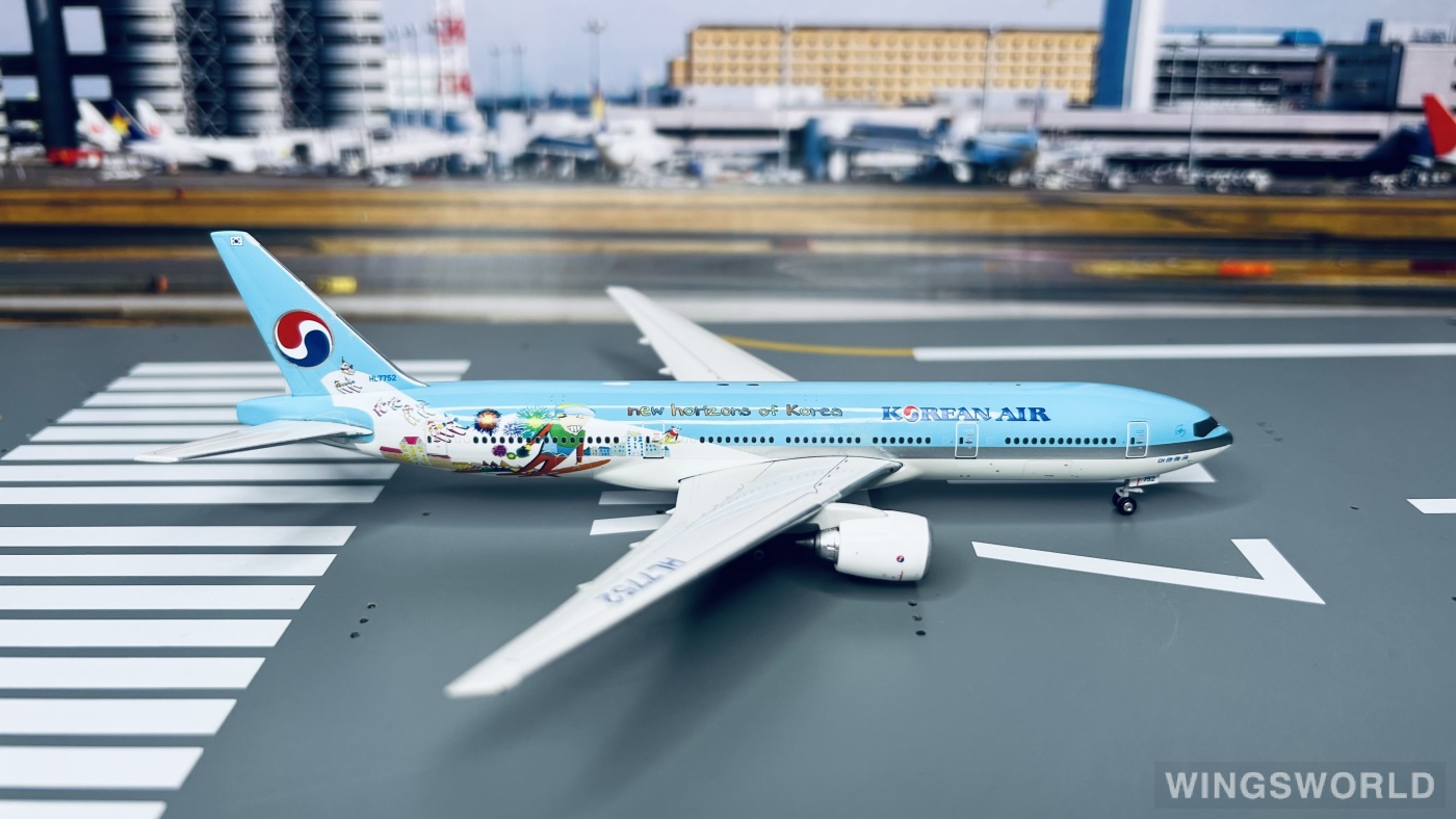 Phoenix 1:400 PH10469 Korean Air 大韩航空 Boeing 777-200 HL7752