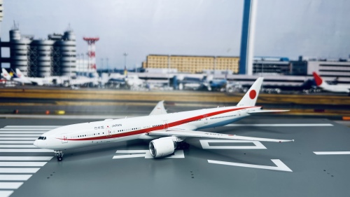 JASDF 日本航空自卫队 Boeing 777-300ER 80-1111  AV4112 Aviation400 1:400