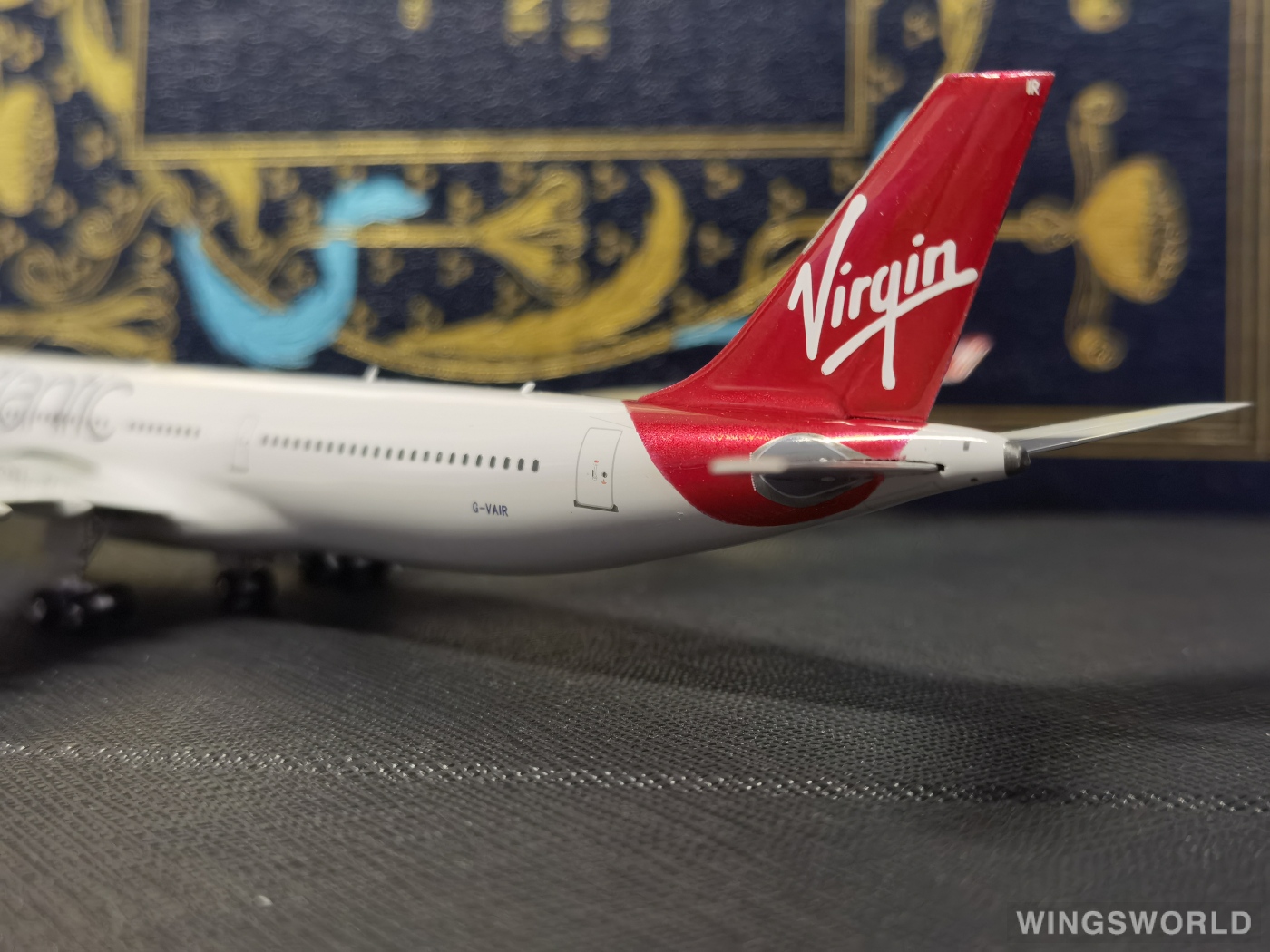 1:400 ph04421 virgin atlantic airways 维珍航空 airbus a340-300 g