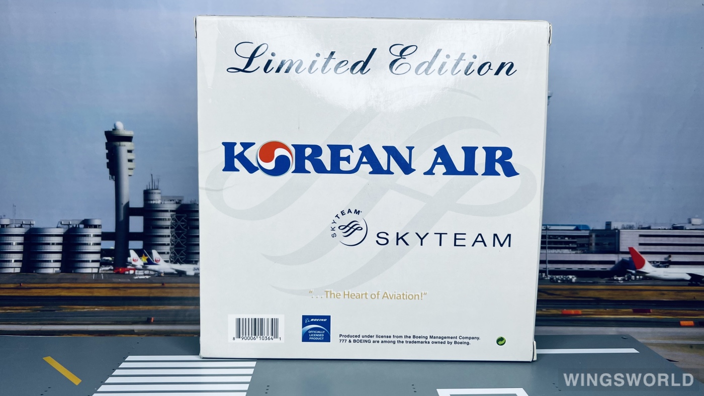 Phoenix 1:400 PH10364 Korean Air 大韩航空 Boeing 777-200 HL7733