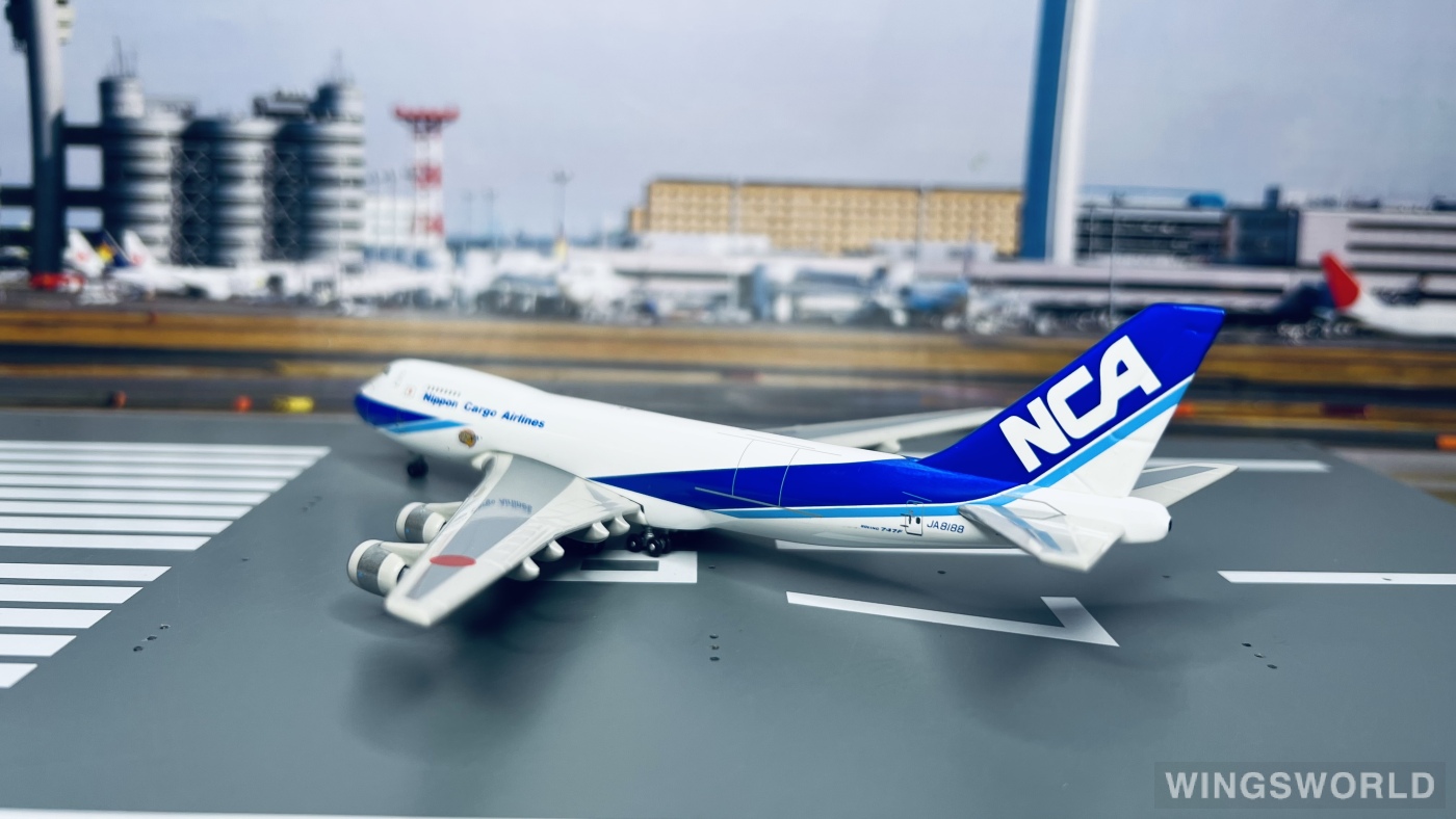 Phoenix 1:400 PHJA8188 Nippon Cargo Airlines 日本货物航空 Boeing 747-200 JA8188