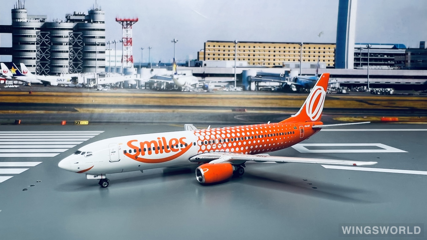 Phoenix 1:400 PH10821 GOL 高尔航空 Boeing 737-800 PR-GIT