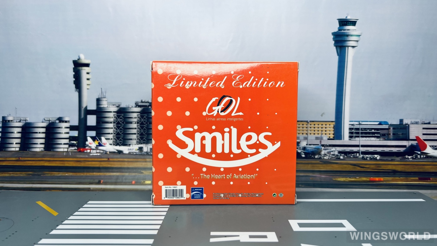 Phoenix 1:400 PH10821 GOL 高尔航空 Boeing 737-800 PR-GIT