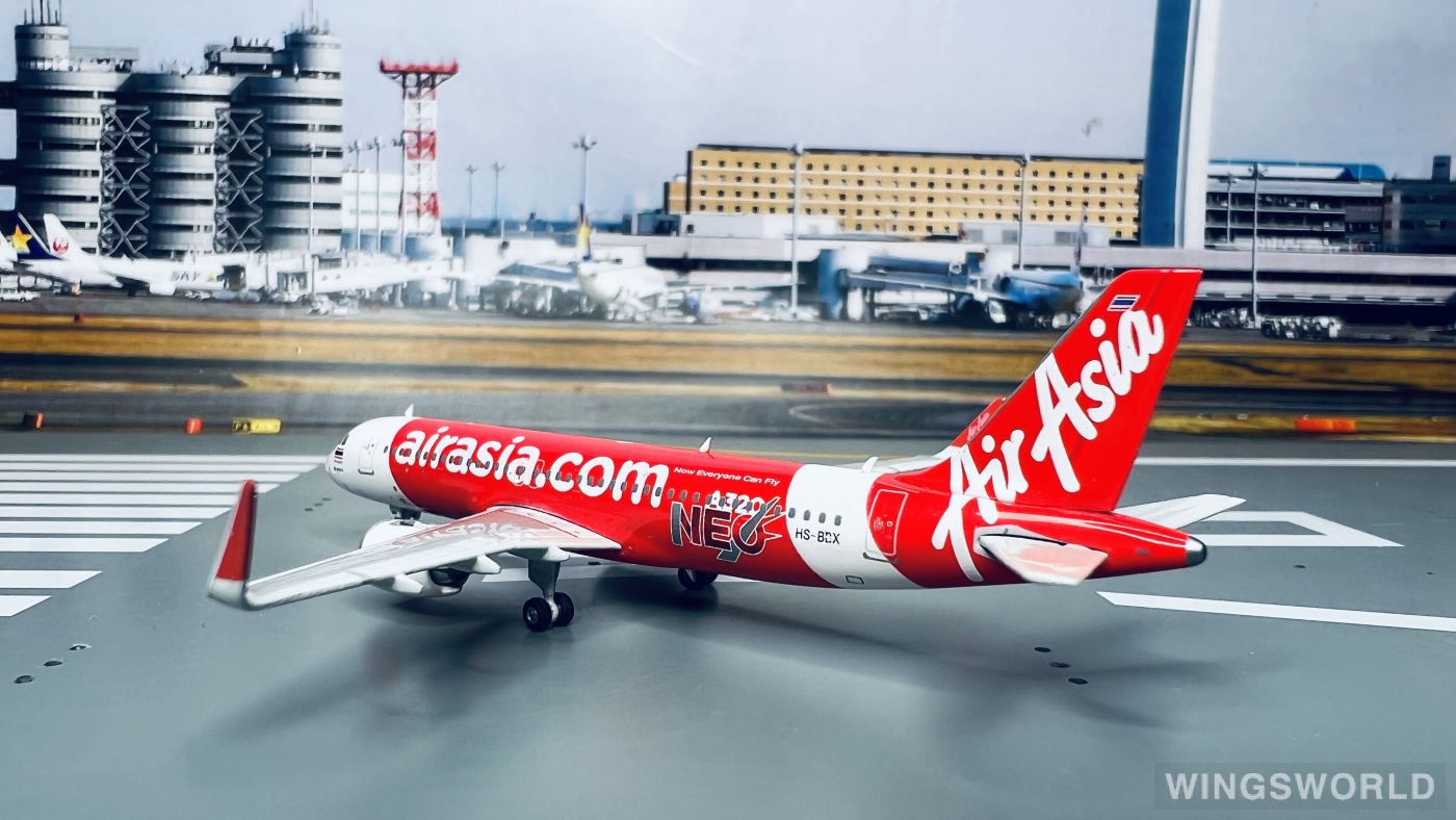 Phoenix 1:400 PH11388 AirAsia 亚洲航空 Airbus A320neo HS-BBX