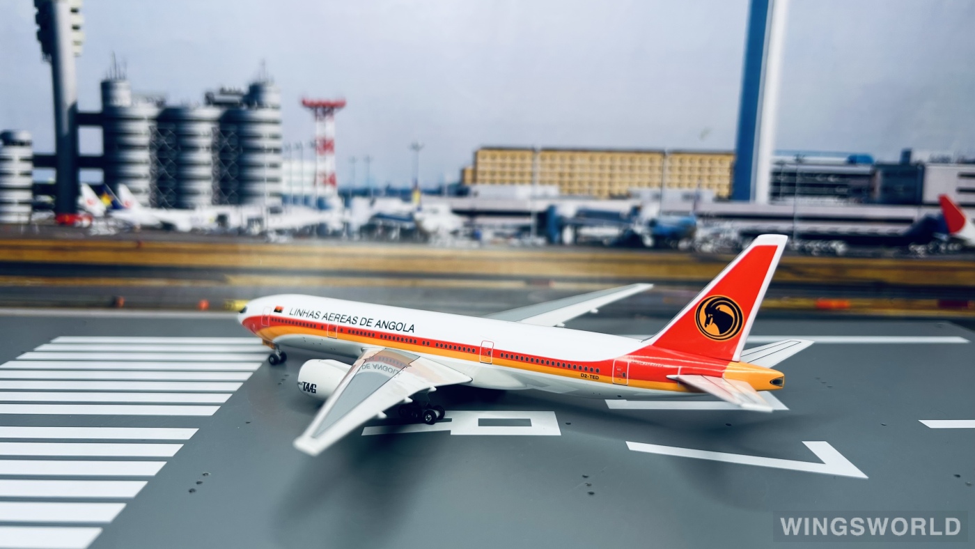 Phoenix 1:400 PH10159 TAAG Angola Airlines 安哥拉航空 Boeing 777-200 D2-TED