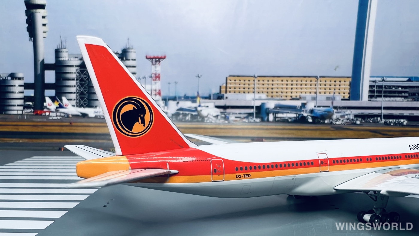 Phoenix 1:400 PH10159 TAAG Angola Airlines 安哥拉航空 Boeing 777-200 D2-TED