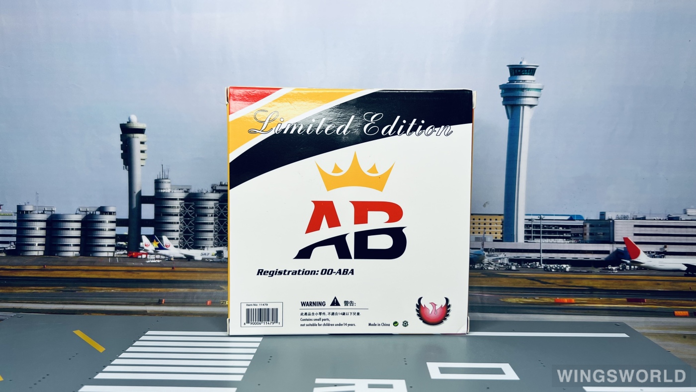 Phoenix 1:400 PH11479 Air Belgium 比利时航空 Airbus A340-300 OO-ABA