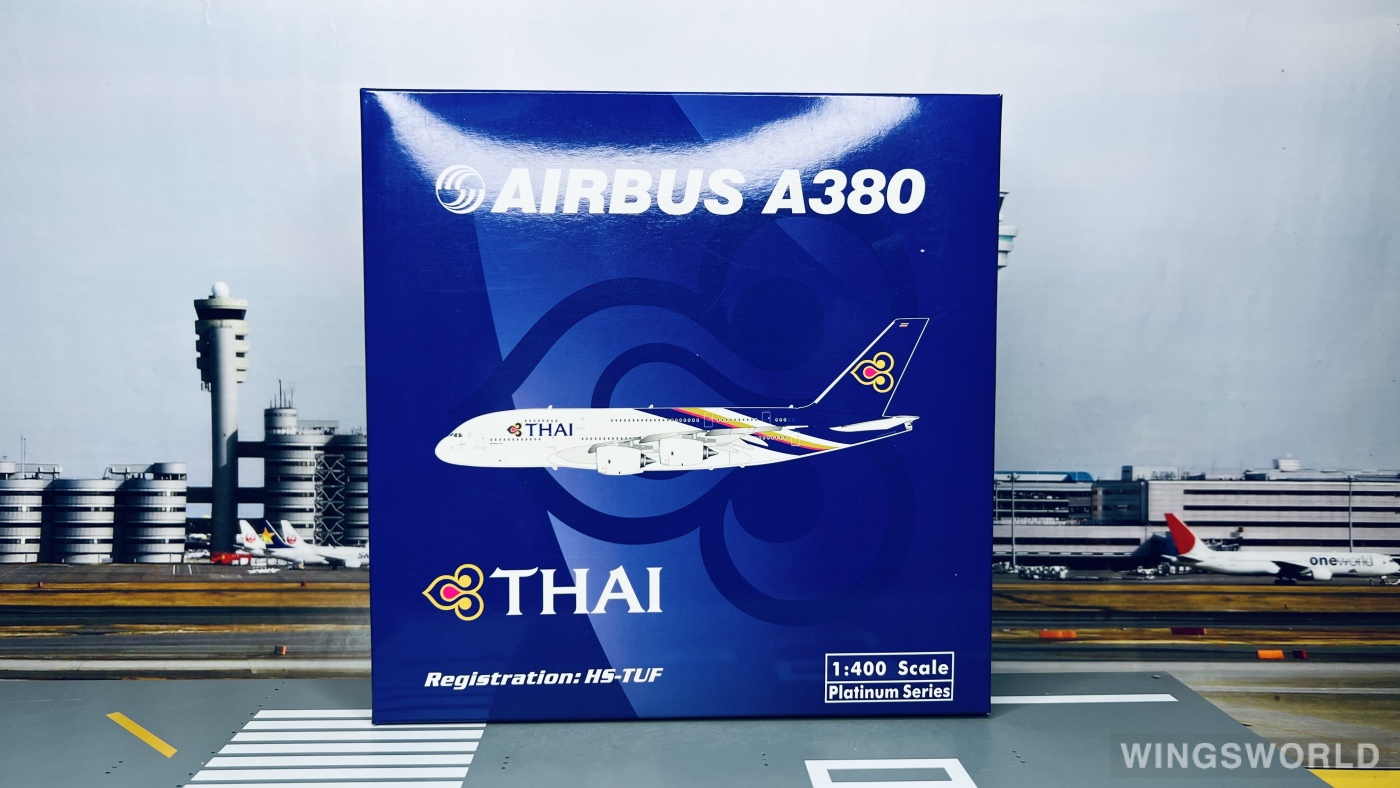 Phoenix 1:400 PH10952 Thai Airways 泰国国际航空 Airbus A380-800 HS-TUF