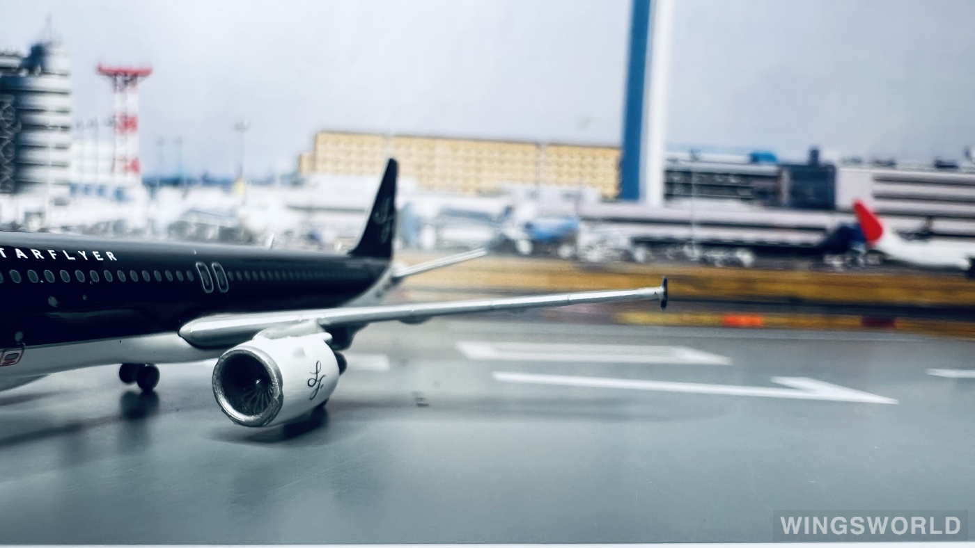 Geminijets 1:400 GJSFJ4002 StarFlyer 星悦航空 Airbus A320 JA09MC