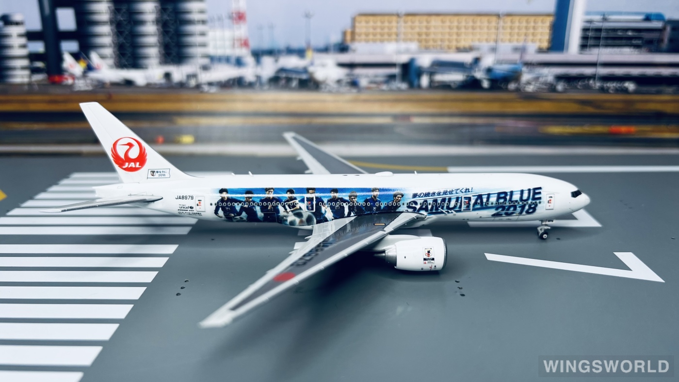 JC Wings 1:400 EW4772004 Japan Airlines 日本航空 Boeing 777-200 JA8979