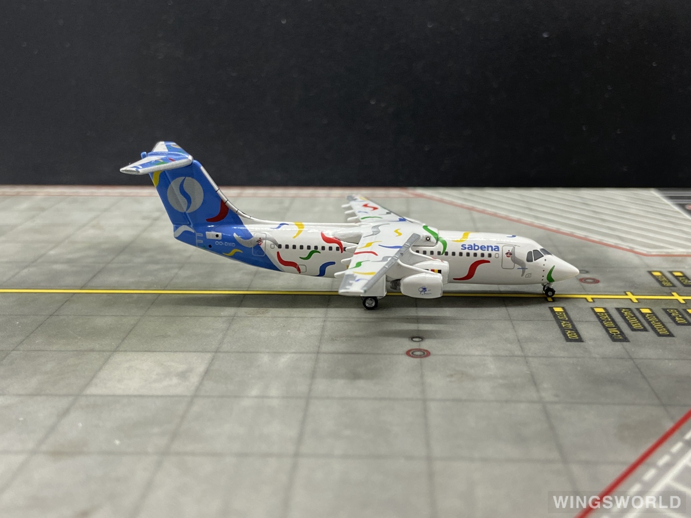 Jet-X 1:400 JX319 Sabena 比利时航空 BAe 146 OO-DWD